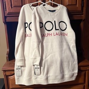 Two polo Ralph Lauren dresses, size 6xl in girls never been worn